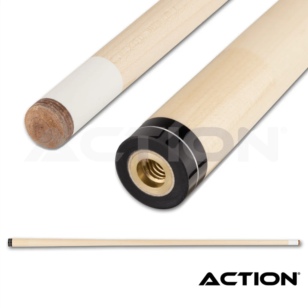 ACTION POOL CUE - ADVENTURE SERIES - WOLF POOL CUE BLACK WITH WRAP - ADV85 - Image 2