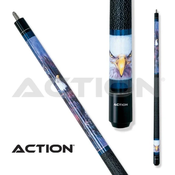 ACTION ADVENTURE POOL CUE ADV99 EAGLE - 19OZ - 13MM - 58 Inches